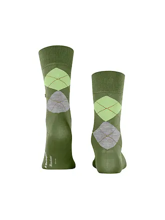 BURLINGTON | Chaussettes homme 40-46 MANCHESTER beige | olive